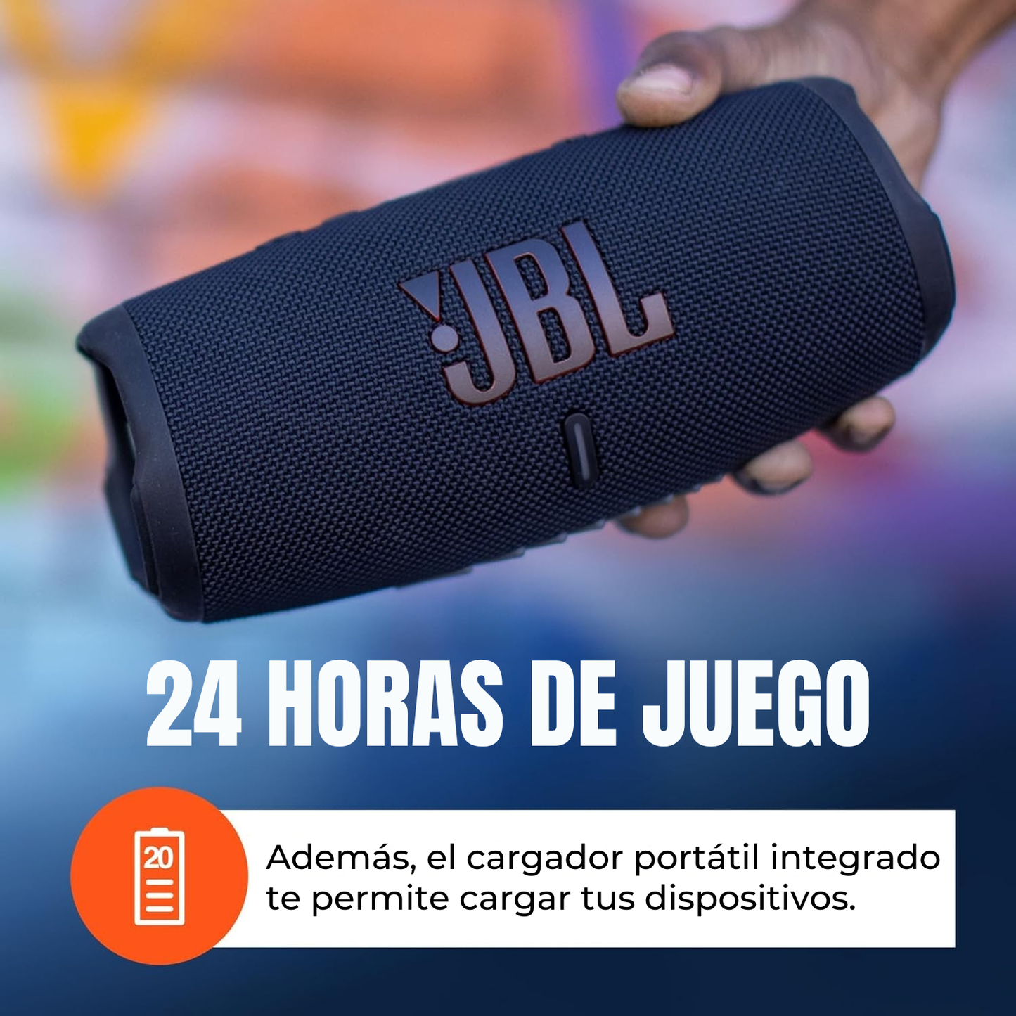 JBL Charge 5 – Parlante Bluetooth Portátil + Envío Gratís y Regalos Exclusivos JBL!