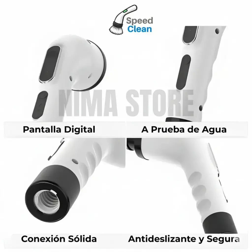 Cepillo Electrico Giratorio De Limpieza Tornado 9 en 1