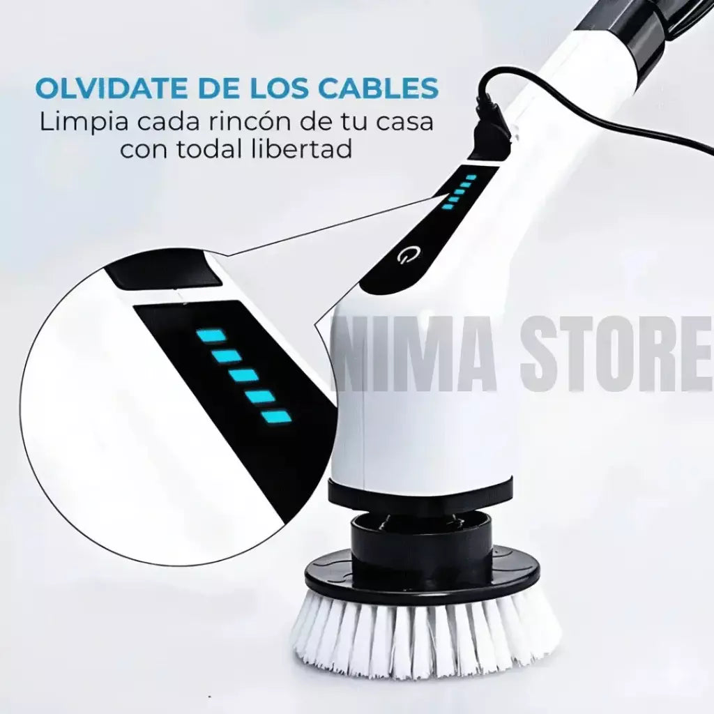Cepillo Electrico Giratorio De Limpieza Tornado 9 en 1