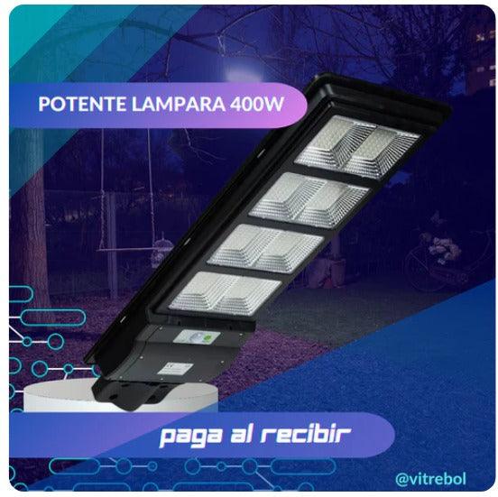 Lámpara Solar Led 616B con luz Blanco fr