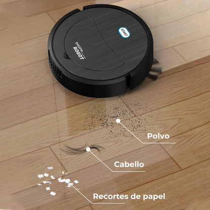 2X1 Robot Aspirador Inteligente 3 en 1 + Garantia Extendida de 1 AÑO GRATIS!!