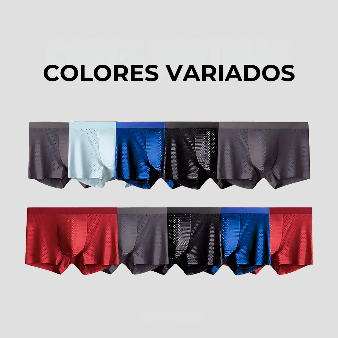 Kit de Calzoncillos Bamboo Premium Transpirables - Paga 5 y llévate 10