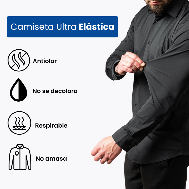Camisa Social Mónaco 83% Algodón Egipcio y 17% Elastano [COMPRA 1 Y LLEVATE 2]
