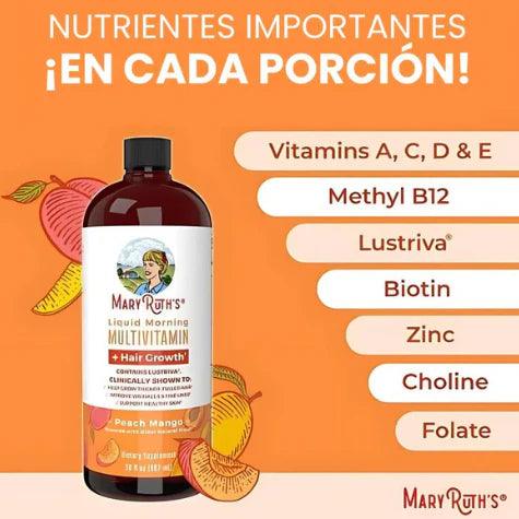 Mary Ruth's® Multivitamínico líquido 887 ML