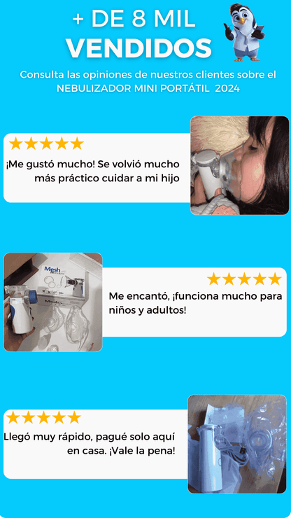NABULIZADOR MINI PORTÁTIL PARA NIÑOS Y ADULTOS -  (PAGO CONTRA ENTREGA) 🥳🎊