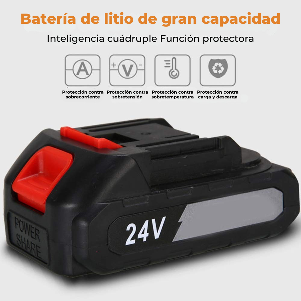 Mini Motosierra Premium Chapin - más POTENTE que Makita, DeWALT - 1 Año de Garantía + Regalos!