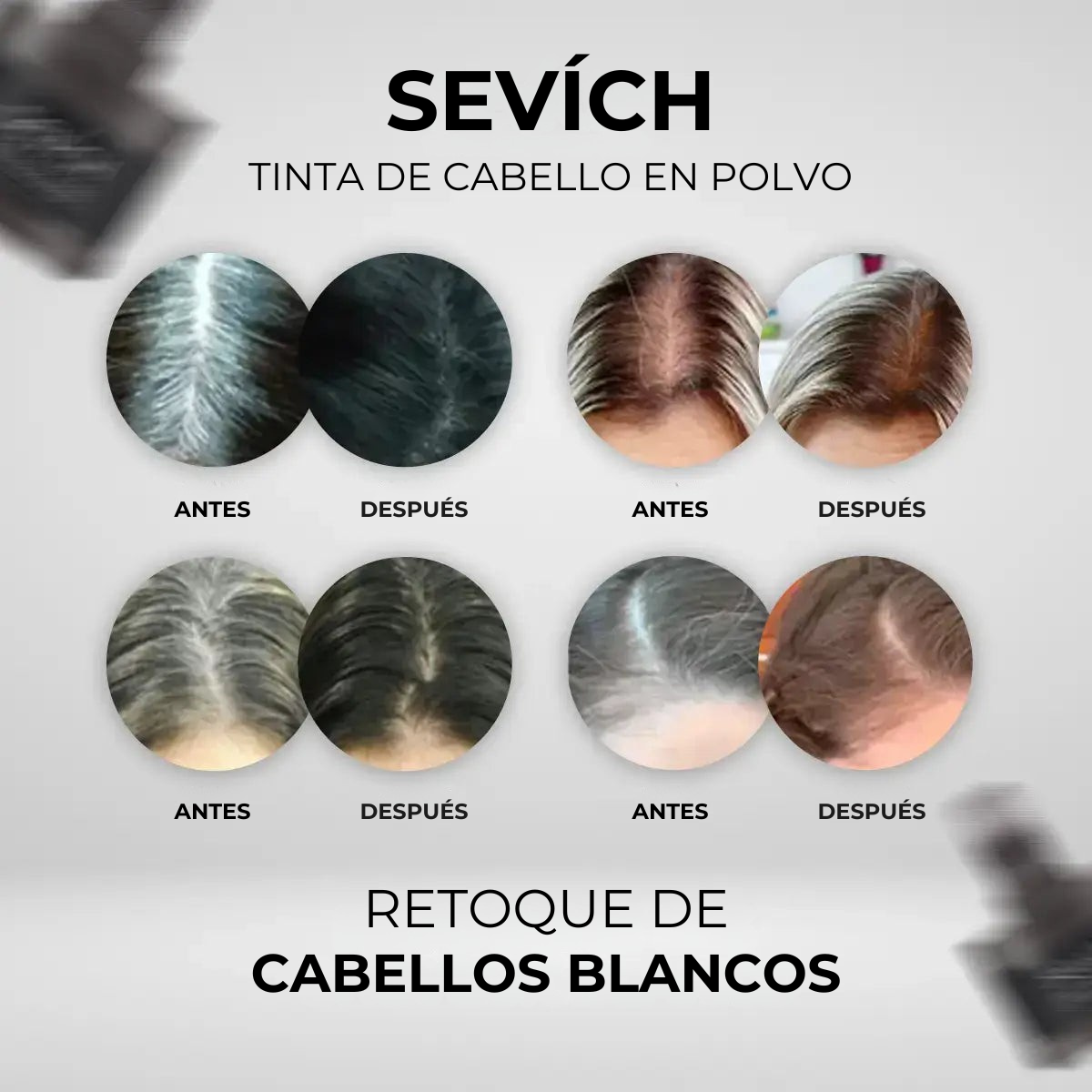 🎁💖2X1 Tinte para el cabello en polvo Premium - Sevich + Regalos y Envío Gratís 🎁💖