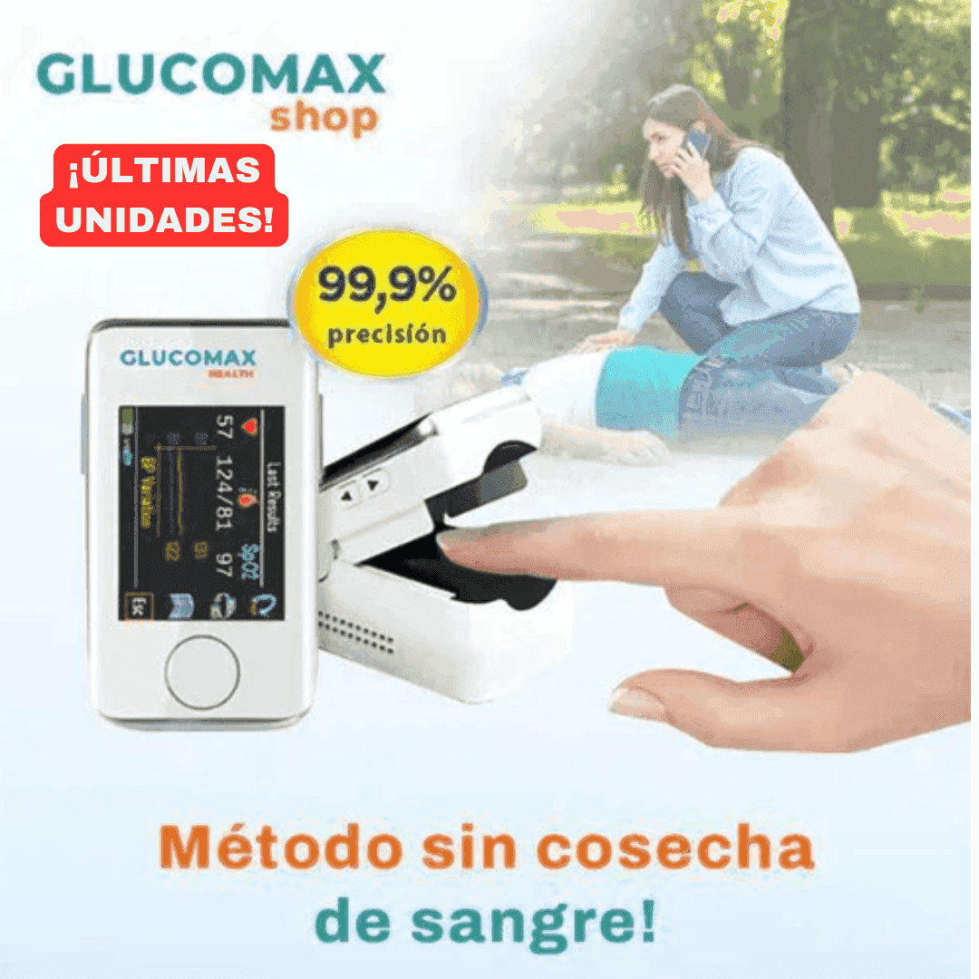 GLUCOVITAL MEDIDOR DE GLUCOSA [PRECISIÓN DEL 99,9%] - 🔥ÚLTIMAS UNIDADES +  PAGUE AL RECIBIR🔥
