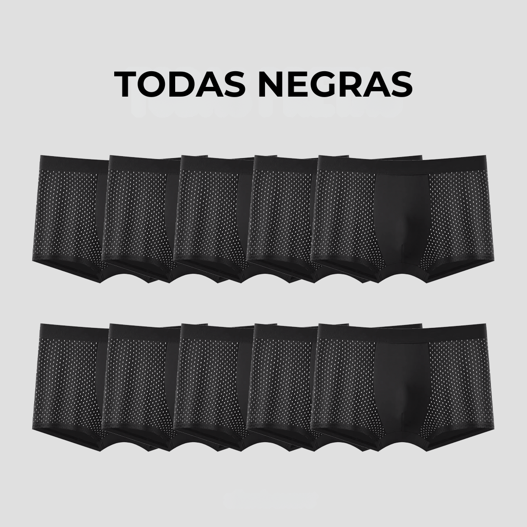 Kit de Calzoncillos Bamboo Premium Transpirables - Paga 5 y llévate 10