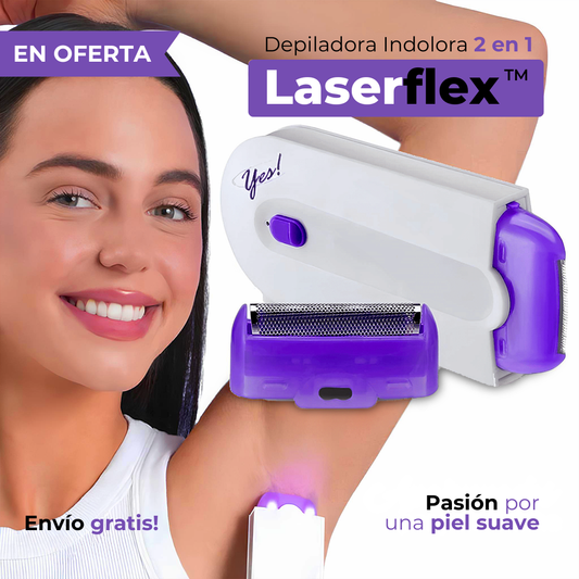 Depiladora Laser Premium Indolora 2 en 1 + Envío Gratís y Regalos Exclusivos!