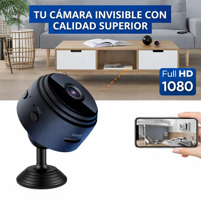 Mini Cámara de Seguridad PREMIUM y Regalos Exclusivos + 1 Año de Garantía Extendida
