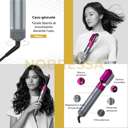 Hot Air Styler™ - Spazzola per capelli 5 in 1 PREMIUM + Omaggi e spedizione gratuita (ultimi pezzi disponibili)