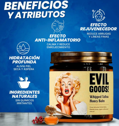 Bálsamo de Sebo de Res Para Reparación de Barrera y Piel Seca/Sensible