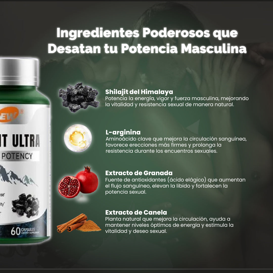 SHILAJIT ULTRA®️ El SECRETO NATURAL PARA AUMENTAR EL TAMAÑO