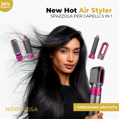 Hot Air Styler™ - Spazzola per capelli 5 in 1 PREMIUM + Omaggi e spedizione gratuita (ultimi pezzi disponibili)