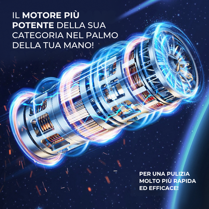 ASPIRAPOLVERE CLEANMAX™ + 4 ACCESSORI ESCLUSIVI - (OMAGGIO ESCLUSIVO + SPEDIZIONE GRATUITA FINO ALLE 23:59)